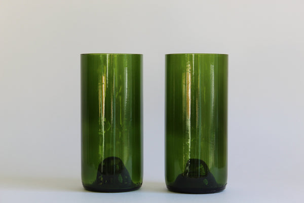 Set of two Tall Glasses